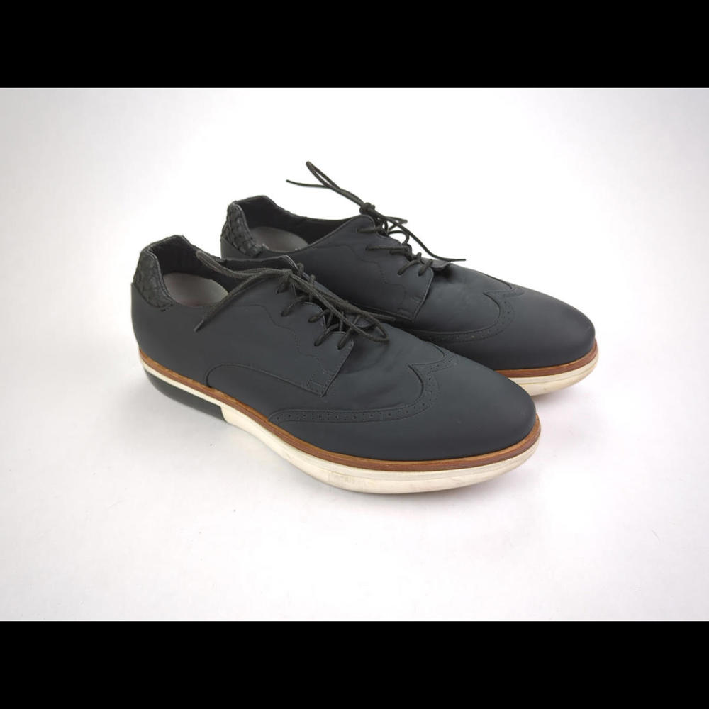 [SOLD] YOHJI YAMAMOTO x ADIDAS Y3 Men's Sz 12 "KOREY" Leather Lace Up Sneakers